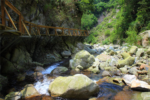 蝴蝶谷木棧橋