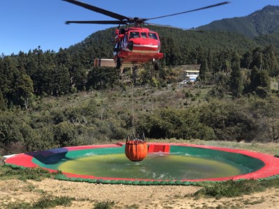 梨山青葉農場旁高山水池