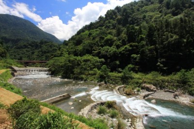 遠看十文溪全景