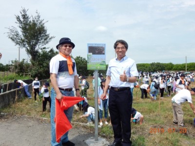 東勢處與互助營造公司共同推廣捐款認養造林計畫2