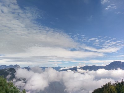 大雪山雲海