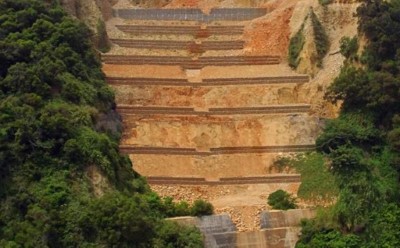 鐵砧山北側崩塌地108年11月樣貌