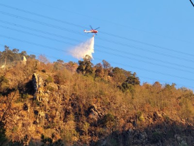 空中投水