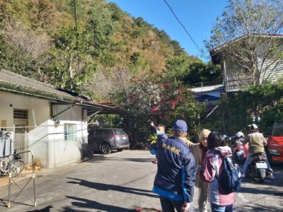 聯合保七總隊第五大隊東勢分隊進行宣導