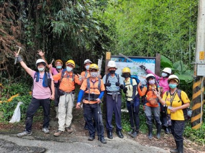 橫嶺山步道維護出發