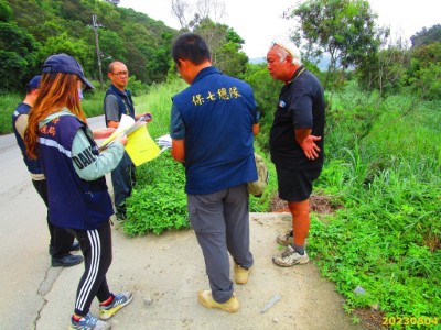 遭傾倒廢棄物現勘