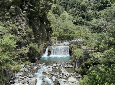 八仙山國家森林遊樂區十文溪溪水景色(照片：林業及自然保育署臺中分署)