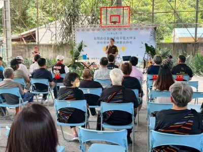 林業及自然保育署臺中分署副分署長陳啓榮致詞，期勉合作社共同守護森林發展綠色產業