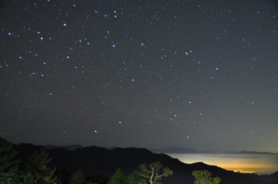 大雪山星空