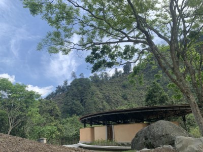八仙山國家森林遊樂區竹構藝術公廁(照片：林業及自然保育署臺中分署)
