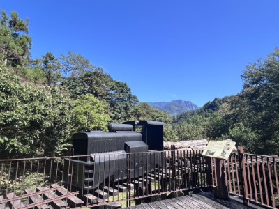 八仙山火車意象。(照片：林業及自然保育署臺中分署