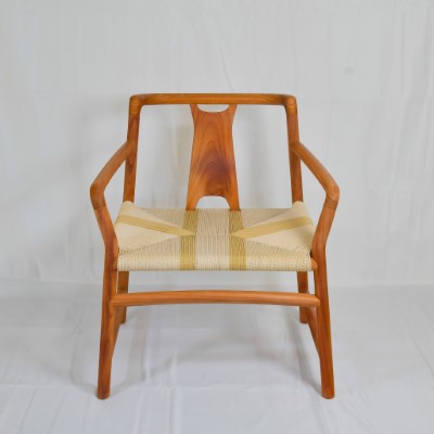 2025全國巧藝魯班木工創意競賽金獎作品-安靠椅(洪瑞鴻製作)