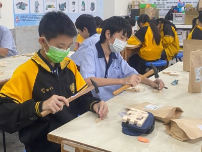 豐東國中執行木育教案DIY課程